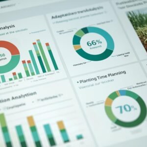 kişiye özel çözümler sunan bir ziraat firması için görsel hazırla. hastalık analizi, üretim lokasyonuna göre uyum analizi ve dikim zamanı planlaması, gübreleme analizi